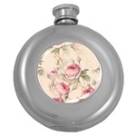 Roses-58 Round Hip Flask (5 oz) Front