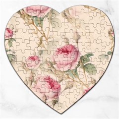 Roses-58 Jigsaw Puzzle (heart) by nateshop