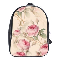 Roses-58 School Bag (large) by nateshop