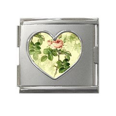 Roses-59 Mega Link Heart Italian Charm (18mm) by nateshop