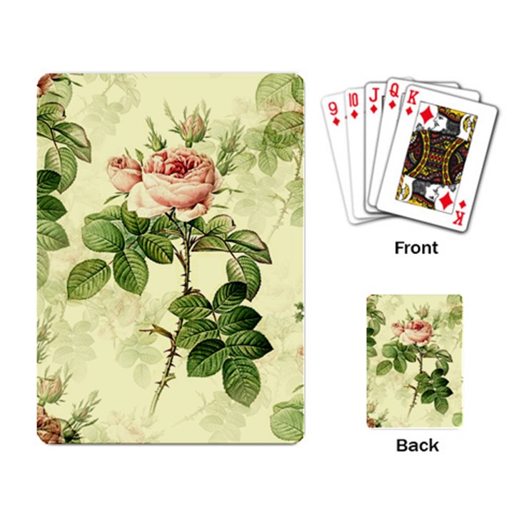 Roses-59 Playing Cards Single Design (Rectangle)