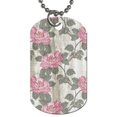 Roses-pink-elegan Dog Tag (one Side) by nateshop