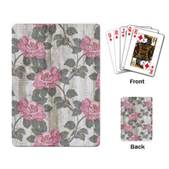 Roses-pink-elegan Playing Cards Single Design (rectangle)