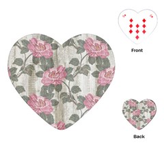 Roses-pink-elegan Playing Cards Single Design (heart) by nateshop