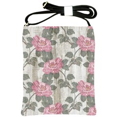 Roses-pink-elegan Shoulder Sling Bag