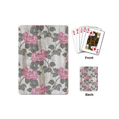 Roses-pink-elegan Playing Cards Single Design (mini) by nateshop