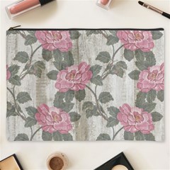 Roses-pink-elegan Cosmetic Bag (xxxl) by nateshop