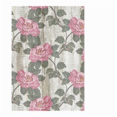 Roses-pink-elegan Small Garden Flag (two Sides) by nateshop