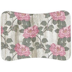 Roses-pink-elegan Velour Seat Head Rest Cushion by nateshop