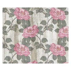 Roses-pink-elegan Premium Plush Fleece Blanket (small) by nateshop