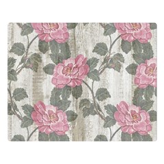 Roses-pink-elegan Premium Plush Fleece Blanket (large) by nateshop