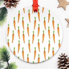 Carrot Ornament (round) by SychEva