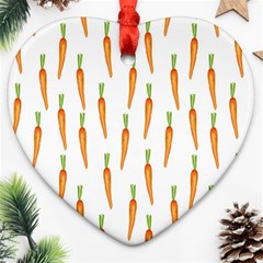 Carrot Ornament (heart) by SychEva