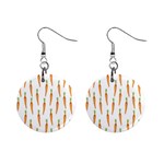 Carrot Mini Button Earrings Front