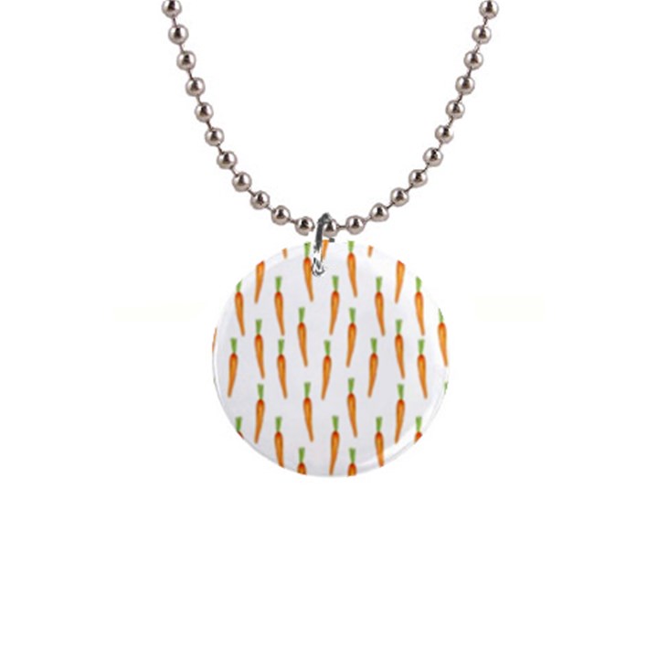 Carrot 1  Button Necklace