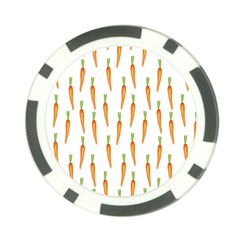 Carrot Poker Chip Card Guard (10 Pack) by SychEva