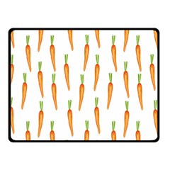 Carrot Fleece Blanket (small) by SychEva