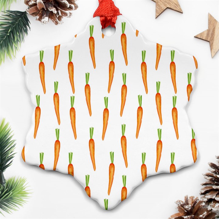 Carrot Ornament (Snowflake)