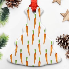 Carrot Christmas Tree Ornament (two Sides) by SychEva