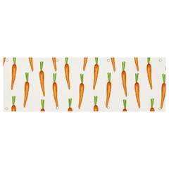 Carrot Banner And Sign 9  X 3  by SychEva