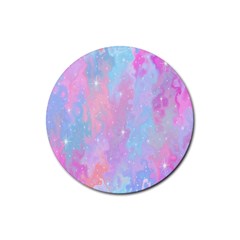 Space-25 Rubber Coaster (round) by nateshop