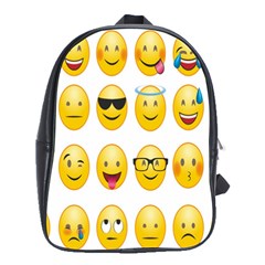 Smilie 123 School Bag (large) by nateshop