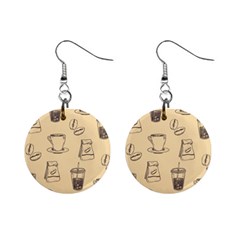 Coffee-56 Mini Button Earrings by nateshop