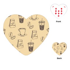 Coffee-56 Playing Cards Single Design (heart) by nateshop