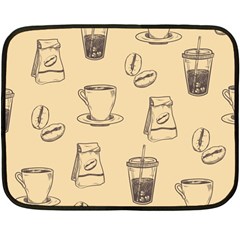 Coffee-56 Fleece Blanket (mini) by nateshop