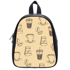 Coffee-56 School Bag (small) by nateshop