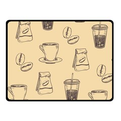 Coffee-56 Fleece Blanket (small) by nateshop