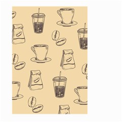 Coffee-56 Large Garden Flag (two Sides) by nateshop