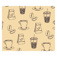 Coffee-56 Premium Plush Fleece Blanket (small) by nateshop