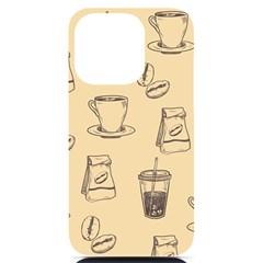 Coffee-56 Iphone 14 Pro Black Uv Print Case by nateshop