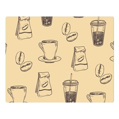 Coffee-56 Premium Plush Fleece Blanket (large) by nateshop