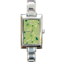 Angel-1 Rectangle Italian Charm Watch by nateshop