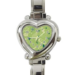 Angel-1 Heart Italian Charm Watch by nateshop