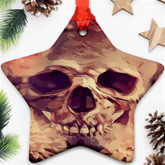 Day-of-the-dead Ornament (star) by nateshop