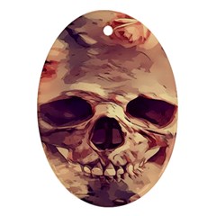 Day-of-the-dead Ornament (oval) by nateshop