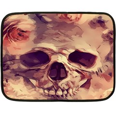 Day-of-the-dead Fleece Blanket (mini) by nateshop