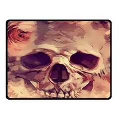 Day-of-the-dead Fleece Blanket (small) by nateshop