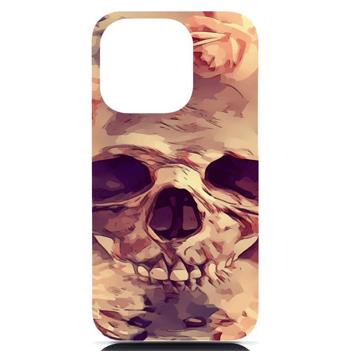 Day-of-the-dead iPhone 14 Pro Black UV Print Case