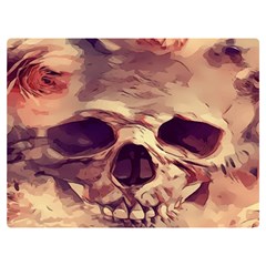 Day-of-the-dead Premium Plush Fleece Blanket (extra Small) by nateshop