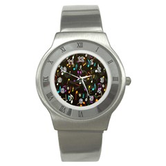 Fabric-65 Stainless Steel Watch by nateshop