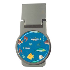 Fish-73 Money Clips (round)  by nateshop