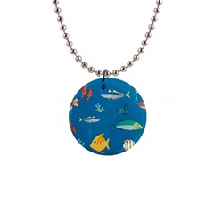 Fish-73 1  Button Necklace by nateshop