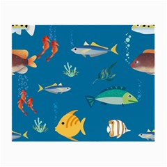 Fish-73 Small Glasses Cloth by nateshop