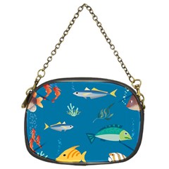 Fish-73 Chain Purse (two Sides) by nateshop