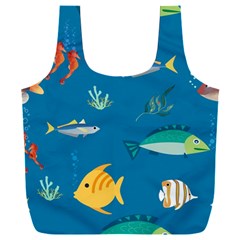 Fish-73 Full Print Recycle Bag (xxxl) by nateshop