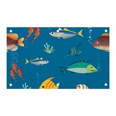 Fish-73 Banner And Sign 5  X 3  by nateshop